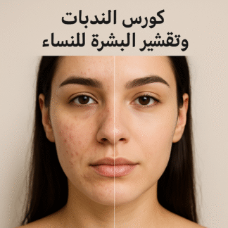 كورس الندبات وتقشير البشرة – عرض خاص: 3 منتجات بـ 255 ريال فقط!
