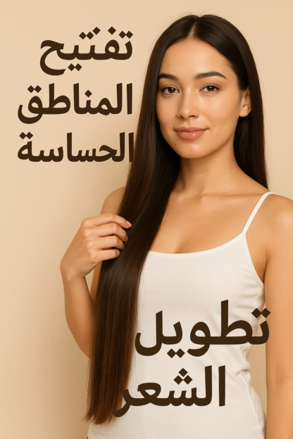 عرض حصري: كورس تساقط الشعر وتطويله بـ 450 ريال + كورس تفتيح المناطق الحساسة مجانًا!